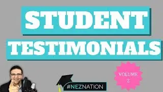 Student Testimonials Vol. 2 - Online Course Creator Professor Nez