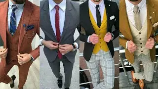 Latest 3 piece suits Designs for Men's||Stylish Designs 2019-20 ZH Fashion
