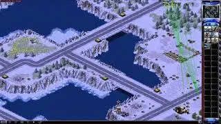 Red Alert 2 Gameplay | [Frozen River (1-4)]