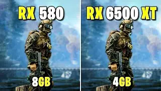 RX 580 vs RX 6500 XT - How Much Performance Difference in 2025?