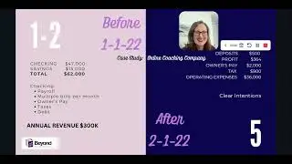 Beyond Your Books - Profit First Case Study - Online Business