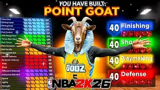 МОЙ ОБНОВЛЕННЫЙ 6'8-ПОЙНТНЫЙ КОЗЁЛ ДОМИНИРУЕТ В NBA 2K26! ЛУЧШАЯ КОМПЛЕКТАЦИЯ РАЗЫГИВАЮЩЕГО В ИГР...