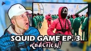 SQUID GAME EPISODE 3 REACTION!!!  (The Man with the Umbrella)