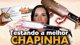 A MELHOR CHAPINHA QUE JÁ TESTEI / PROFISSIONAL? - CHAPINHA  ITALY KERATION X-WIDE GAMA