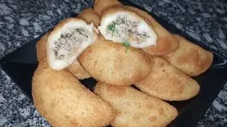 Delicioso Risoles com massa de batata