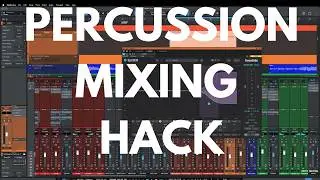 Percussion: How to get it to sit just right in the mix