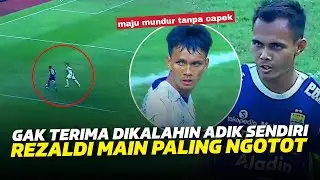 Rezaldi Hehanusa vs Hamra !! Lihat Cerdiknya Rezaldi Saat Jaga Adik Sendiri di Laga Persib Kemarin