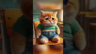 Chubby Jr didn&rsquo;t forget what they did to him! #cat #ai #aiart #poorcat