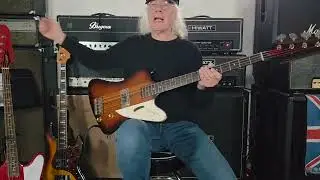 Comparison of my 1965 Gibson Thunderbird II and Epiphone '64 Thunderbird IV