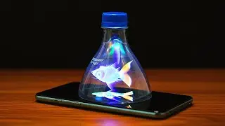 DIY Amazing 3D HOLOGRAM PROJECTOR from Plastic Bottle | Build & Sell Online!