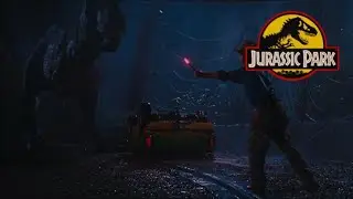 Jurassic Park (1993) - T Rex Attack Scene (3/7)