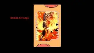 Dino rey - cartas de movimiento.