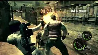 Resident evil 5  The Mercenaries United - Coop - Public Assembly - (761,629) PS4