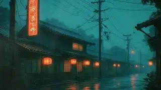 ☕ Tokyo Lofi Dreams in Rain 🎶 | Study, Focus & Relax to Calm Sounds 🌧️