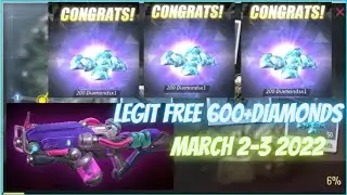 ROS FREE 600+ DIAMONDS LEGIT! MARCH 2-3 2022 (ROS 2.0 NEW UPDATE)