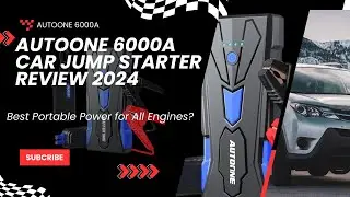 AUTOONE 6000A Car Jump Starter Review 2024 - Best Portable Power for All Engines?