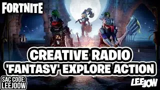 Fortnite - Fantasy Explore Action Loop | Creative Radio Device | [Extended] (Music) [OST]