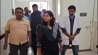 District Collector Ila Tripathi Surprise Inspection