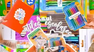 HAUL UTILES ESCOLARES / regreso a clases papeleria bonita