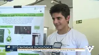 SNCT Vale 2024 | Reportagem da TV Tribuna sobre a SNCT realizada no IFSP Registro