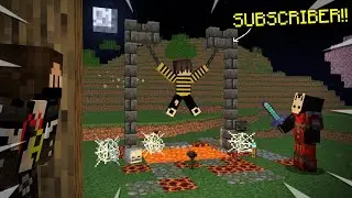 How I Saved My SUBSCRIBER In This Minecraft Server