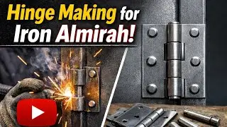 Watch How Iron Almirah Hinges Are Made | Welding & Fitting 