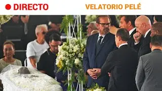 PELÉ: VELATORIO de 'O REI' en el ESTADIO VILA BELMIRO de SANTOS | RTVE Noticias
