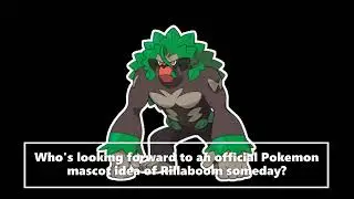 Official Pok&eacute;mon Mascot Ideas To Look Forward To: Rillaboom (Draw A Concept) #pokemon #mascot