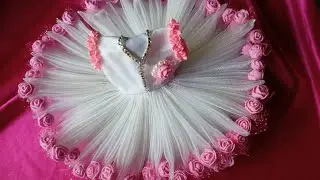 white and pink colour beautiful dress for kanha ji | thakur ji | size no. 7