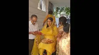 #haldiceremony #chudaceremony