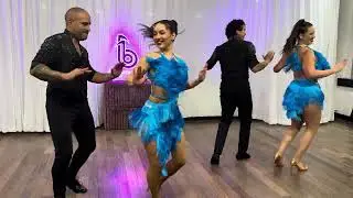 San Tropez New-York Salsa Team at the BachataLOGIA Night on October 7 2025