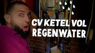 Cv ketel volgelopen met rioolwater. Komt dit door de harde regen?