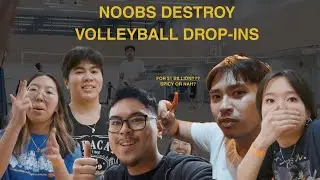 The SQUAD takes on VOLLEYBALL for LATE NIGHT SHENANIGANS 🕺