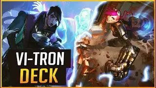 NEW APHELIOS & VI WITH THE VEILED TEMPLE COMBO! VI-tron Deck - Legends of Runeterra 2.1 Matches