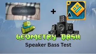 GD Level 3 - 'Woofer Cooker' - Geometry Dash Speaker Bass Test [ Bluetooth Speaker ]
