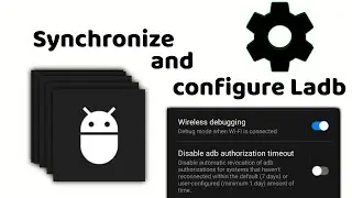 How to synchronize and activate LADB on Android