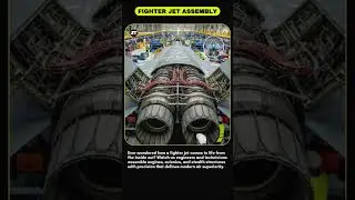 Inside the Making of a Fighter Jet &mdash; Engineering Power and Precision . #shortsfeed #usatech #facts