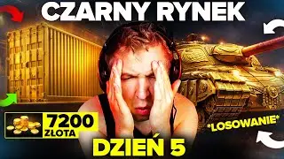 CZARNY RYNEK: DZIEŃ 5 - KONTENER z LOSOWYM CZOŁGIEM PREMIUM | NAJGORSZY EVENT?