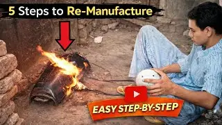 How Motorcycle Fuel Tanks Are Re-Manufactured with Minimal Tools