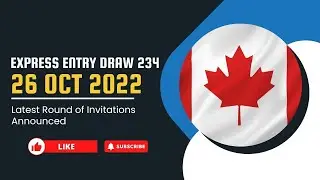 234th Express Entry Draw issues 4750 ITAs | Lowest CRS Cut-Off | IRCC Updates | Canada PR CIC Draw