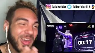 Huckle VS Pacmax | Beatbox To World 2019 | 1/2 Final | Reaction!!