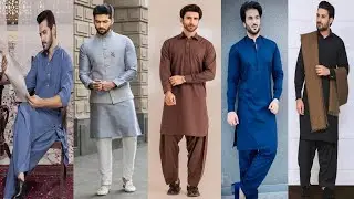 Men's Kurta Collection and Designs 2024| Gents Shalwar kameez Ideas| Boys  Dress Collection