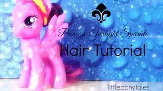 My Little Pony Twilight Sparkle Hair Tutorial
