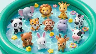 Wild Animals for Kids: Cheetah, Tiger, Bear Adventure &ndash; Educational Videos for Toddlers