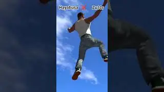 failure of#hayabusa & #zx10r  on #ramp #challenge #new #gta #gaming #😎💯💯