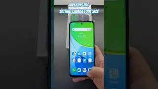 VIVO Y19s Pro Setting Change Font Size