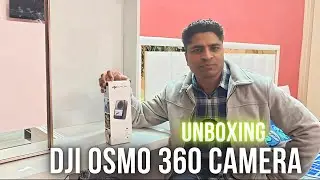 Unboxing new DJI OSMO 360 camera #motovlog #biker #djiosmo360 #Tvsapachertx300 #trending 