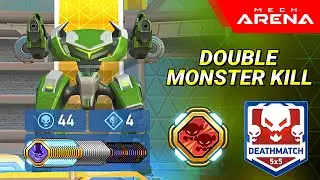 Stalker with Shotgun 8 - Monster Kill - 5x5 Deathmatch - Mech Arena