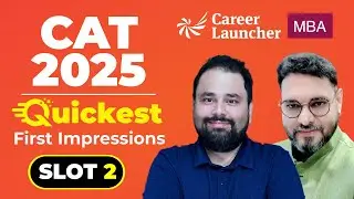 CAT 2025 Slot 2 First Impression | How was CAT 2025 Slot-2 | CAT 2025 Slot-2 Review | First Reaction