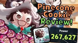 INSANE TANK DPS! NEW Pinecone Cookie REVIEW! | Cookie Run Kingdom
